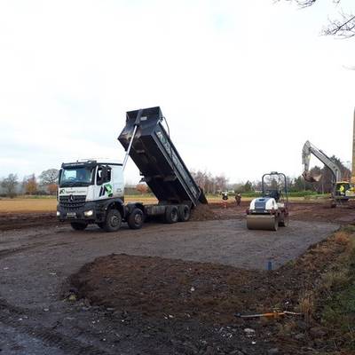 Work underway on Monument Meadow Natural Burial Ground